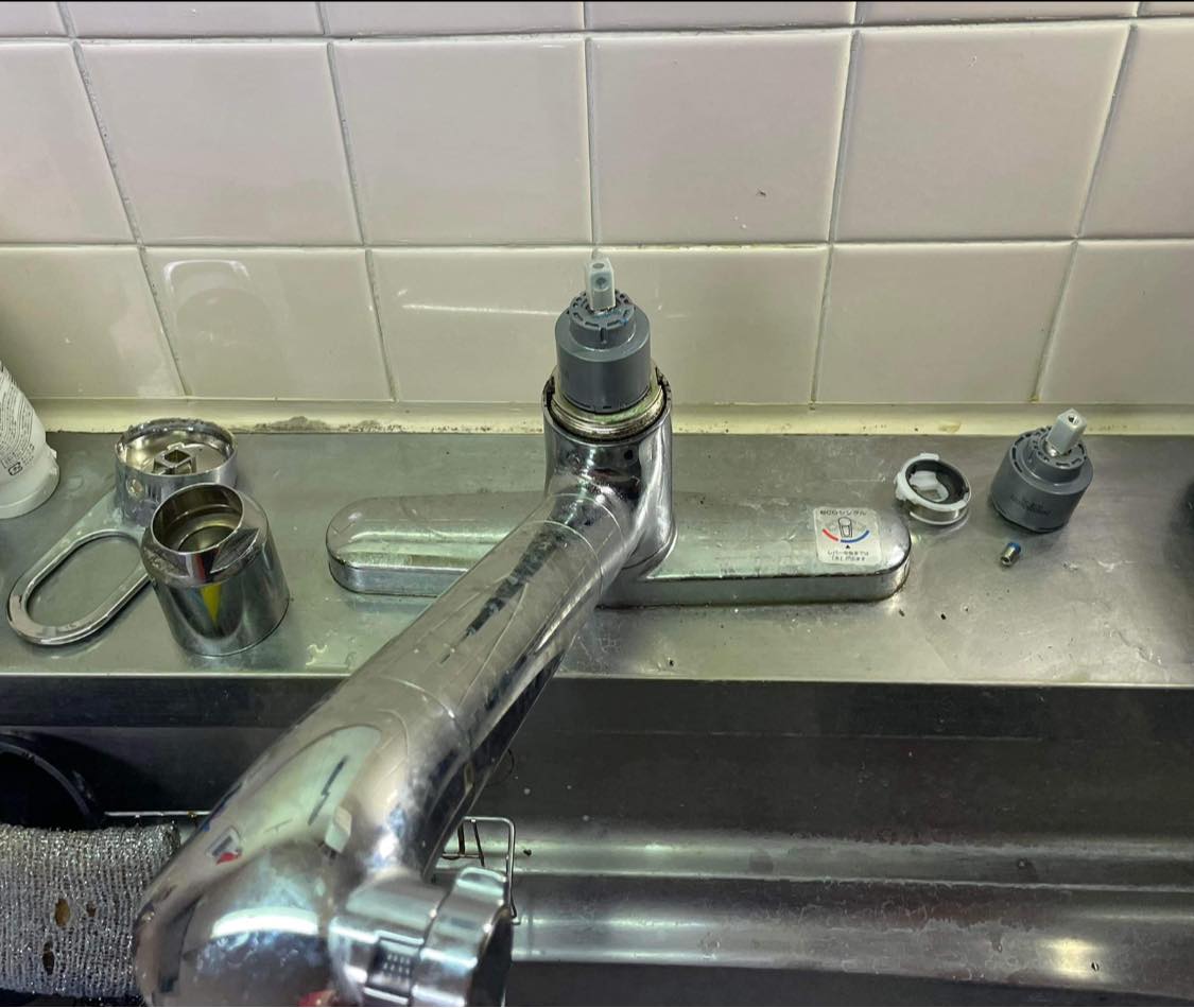 水栓の修理、交換